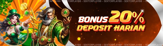 Bonus Deposit Harian 20 % Slot